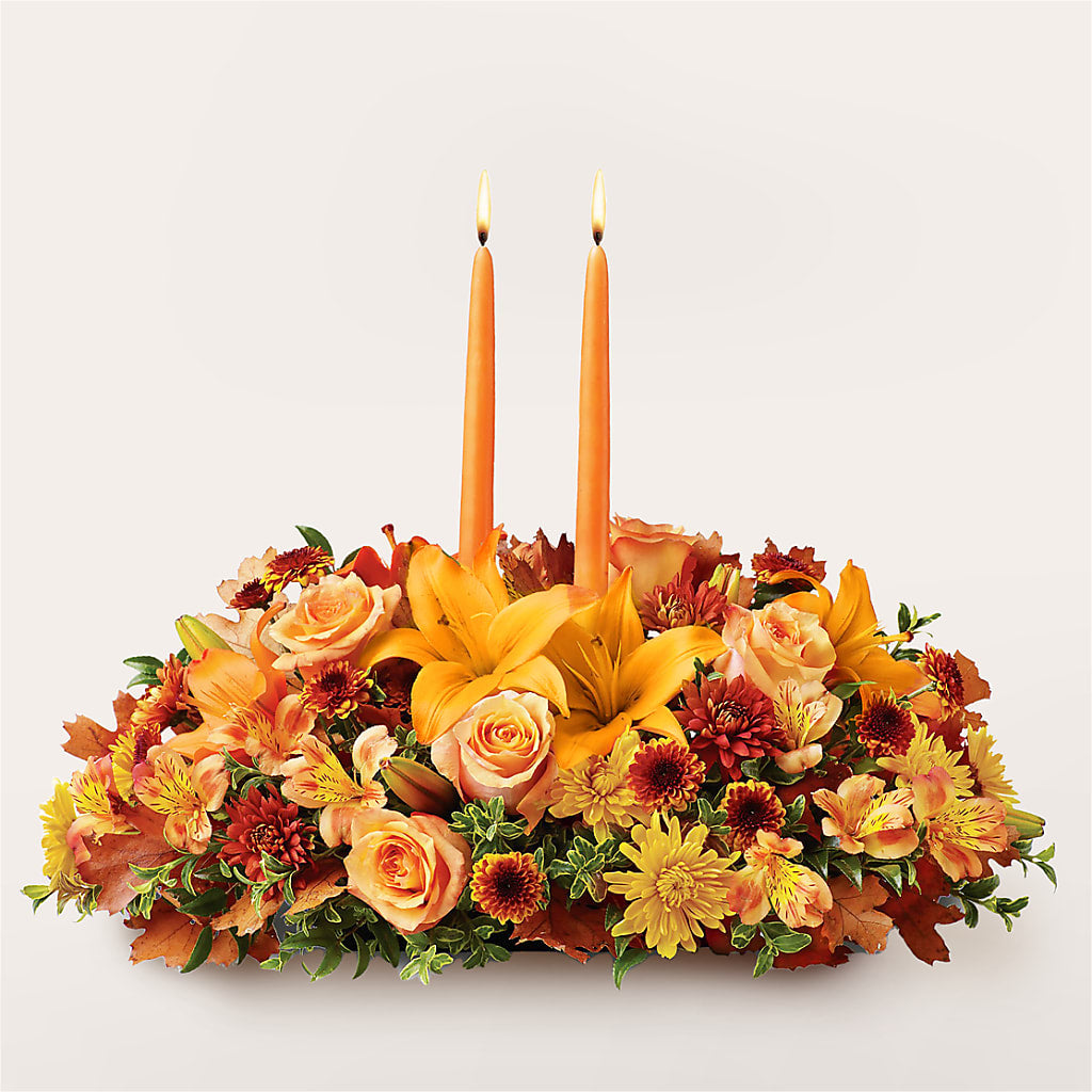 Traditions Centerpiece – Flowers By Robert Taylor Inc, West Covina CA
