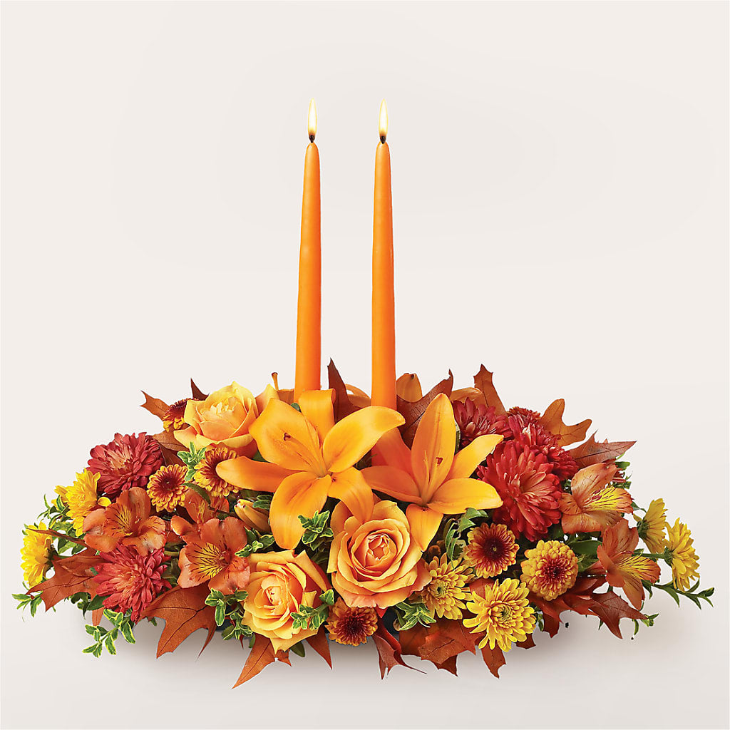 Traditions Centerpiece – Flowers By Robert Taylor Inc, West Covina CA