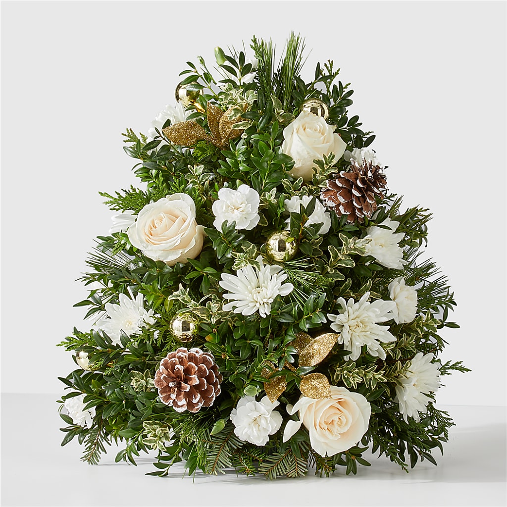 Snowed In Tree – Flowers By Robert Taylor Inc, West Covina CA