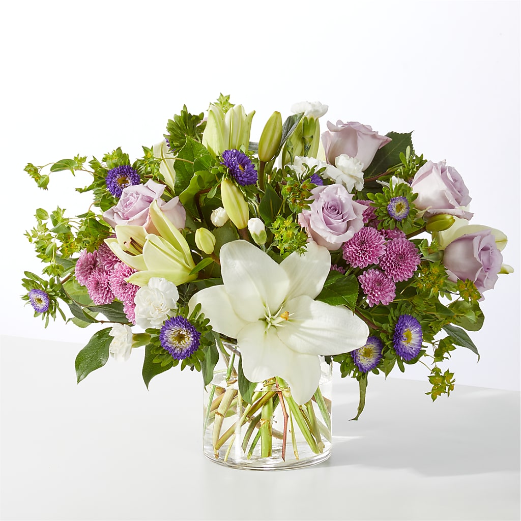 April Showers Bouquet – Flowers By Robert Taylor Inc, West Covina CA