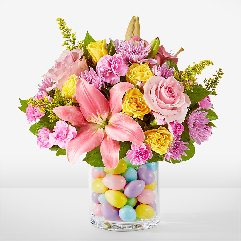 Easter Egg Hunt Bouquet – Flowers By Robert Taylor Inc, West Covina CA