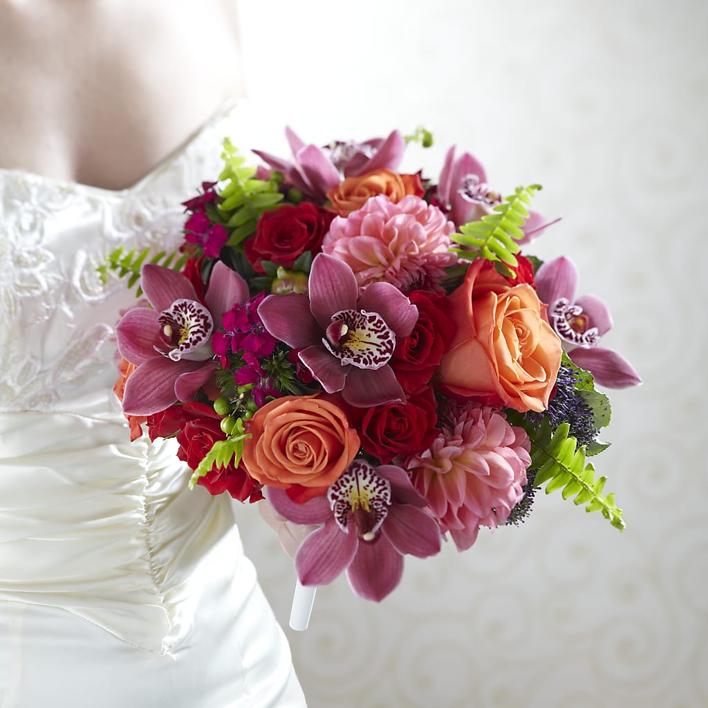 Brilliant Blossoms Bouquet – Flowers By Robert Taylor Inc, West Covina CA