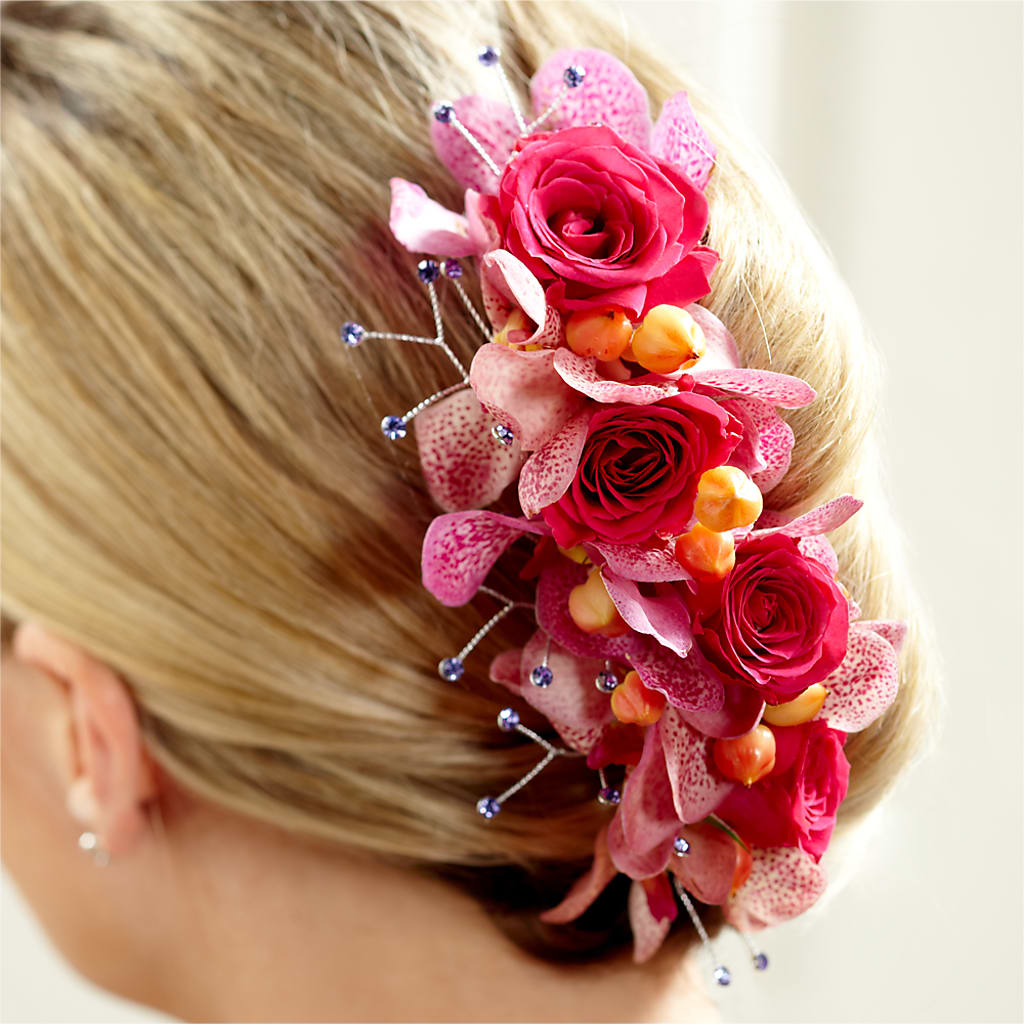Celestial Hair Decor – Flowers By Robert Taylor Inc, West Covina CA