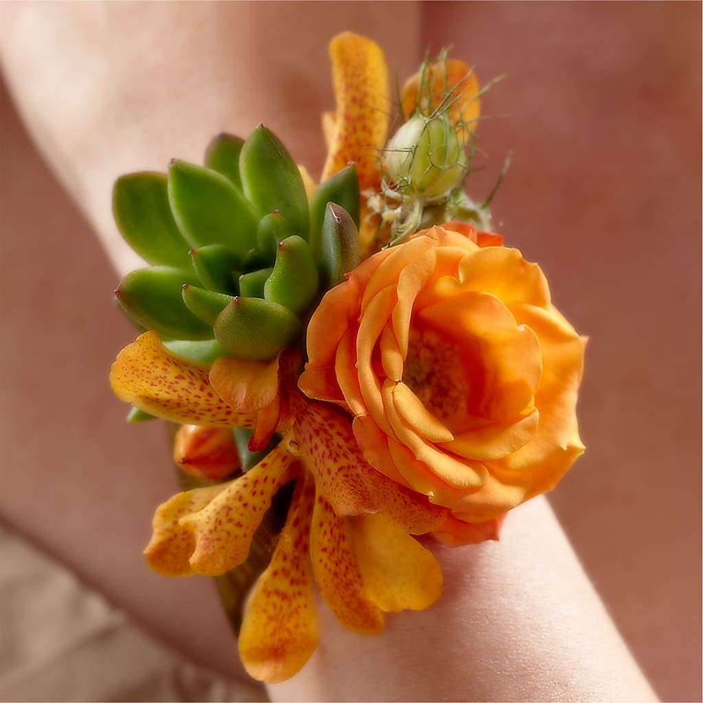 Irresistible Love Wrist Corsage – Flowers By Robert Taylor Inc, West Covina CA