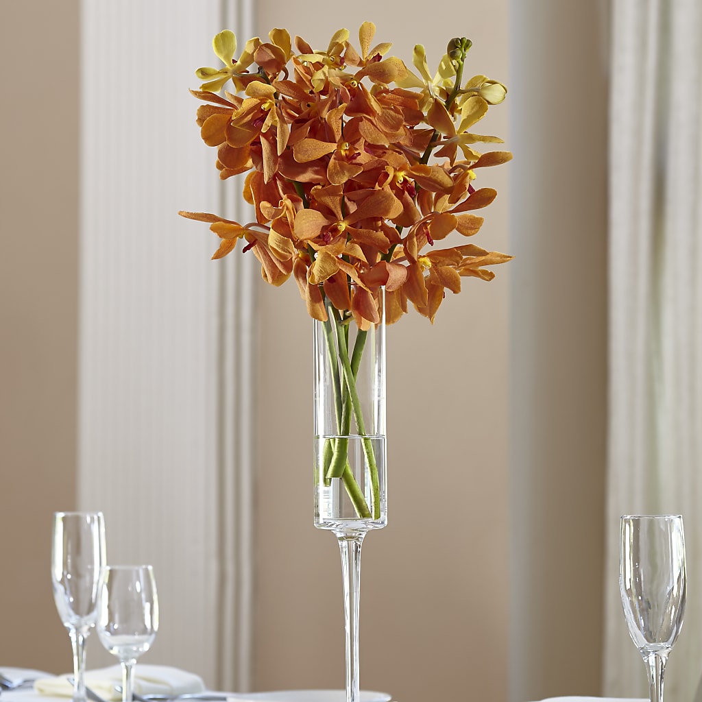 Orange Mokara Bouquet – Flowers By Robert Taylor Inc, West Covina CA