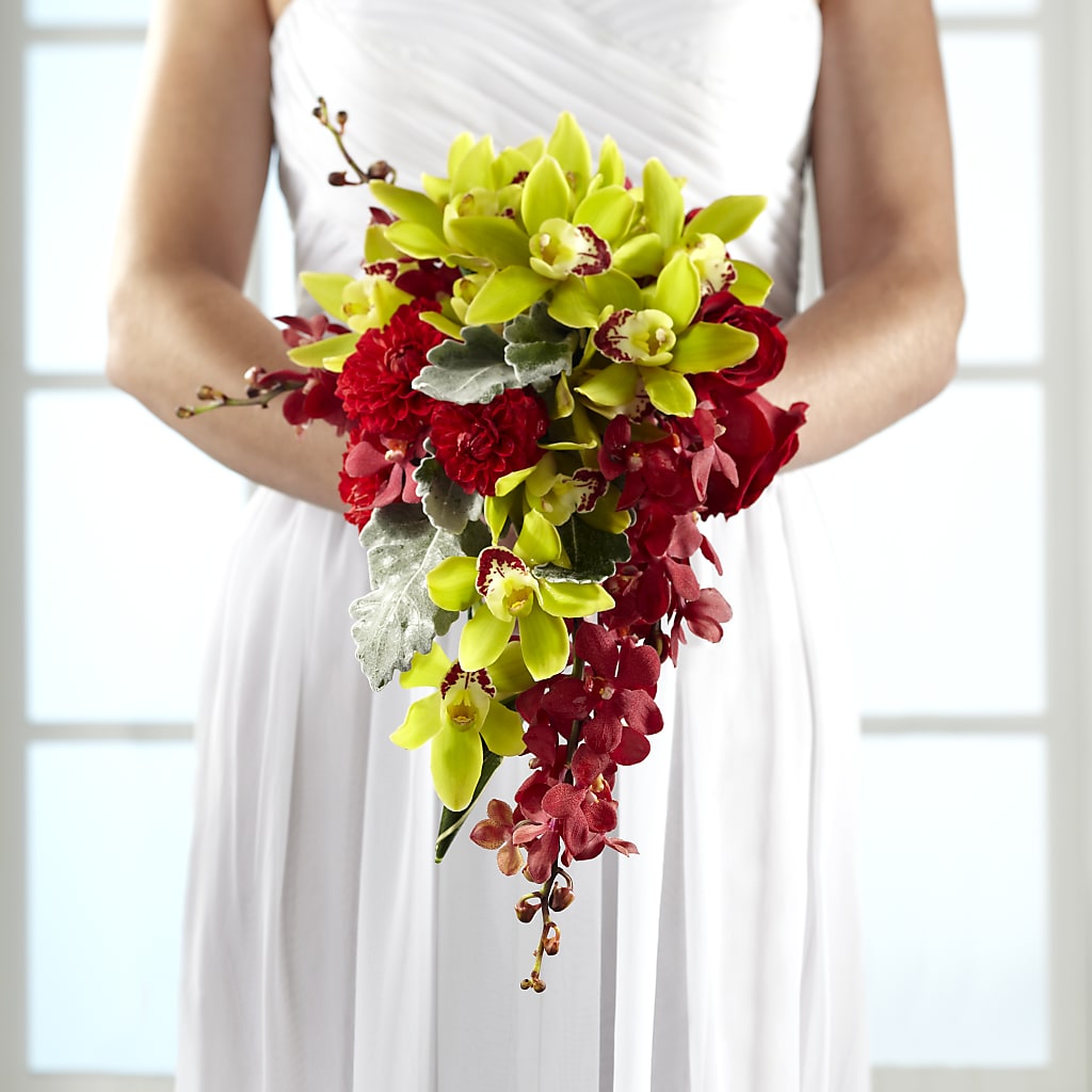 Elegant Orchid Bouquet – Flowers By Robert Taylor Inc, West Covina CA