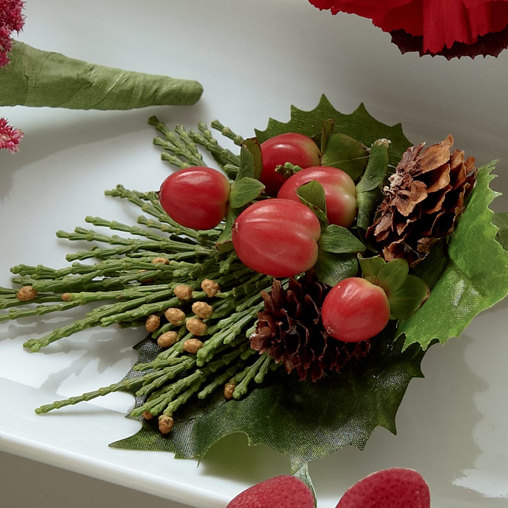 Red Berry Boutonniere – Flowers By Robert Taylor Inc, West Covina CA