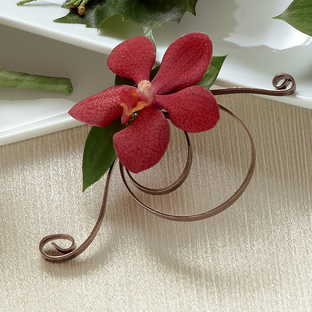Red Mokara Boutonniere – Flowers By Robert Taylor Inc, West Covina CA