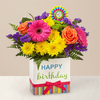 Birthday Brights Bouquet –  Flowers By Robert Taylor Inc, West Covina CA