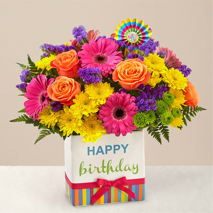 Birthday Brights Bouquet –  Flowers By Robert Taylor Inc, West Covina CA