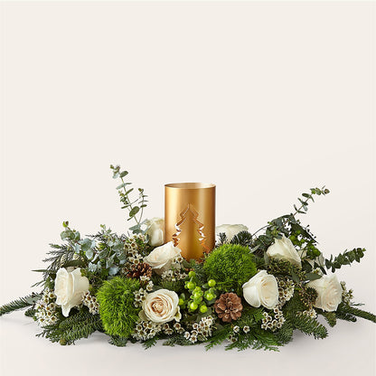Chestnuts Roasting Centerpiece –  Flowers By Robert Taylor Inc, West Covina CA