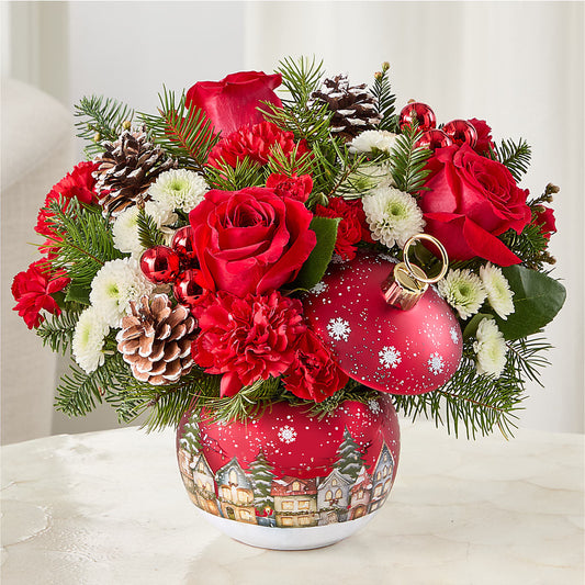 Christmas Carols Ornament –  Flowers By Robert Taylor Inc, West Covina CA