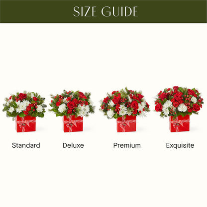 Presents Under the Tree Bouquet –  Flowers By Robert Taylor Inc, West Covina CA