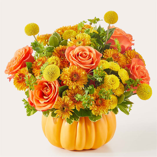 Gourdgeous Pumpkin –  Flowers By Robert Taylor Inc, West Covina CA