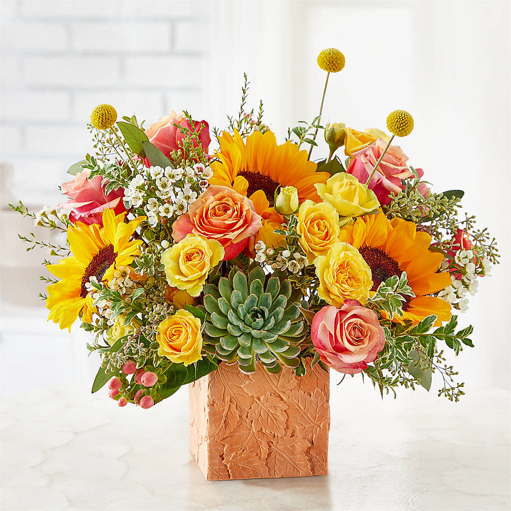 Sunflower Season Bouquet –  Flowers By Robert Taylor Inc, West Covina CA
