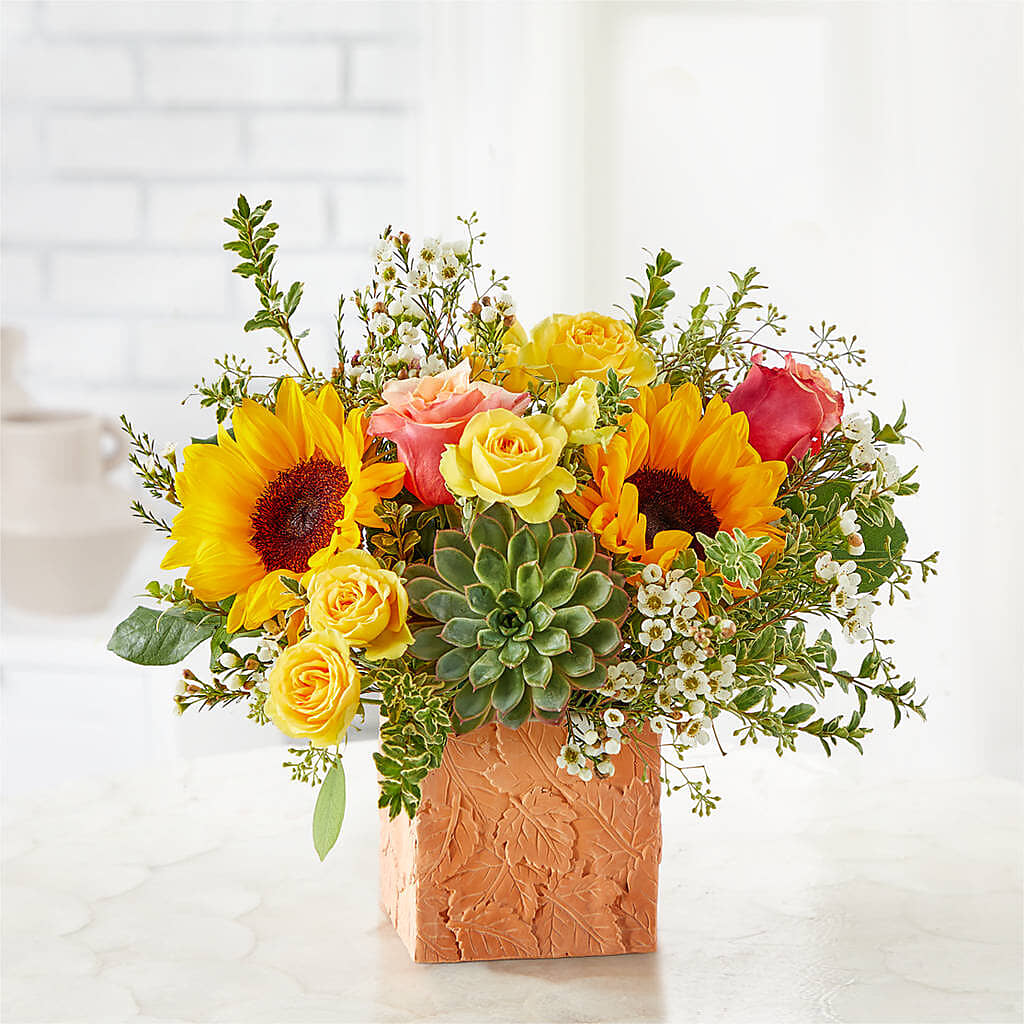 Sunflower Season Bouquet –  Flowers By Robert Taylor Inc, West Covina CA