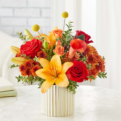 Scarlet Skies Bouquet –  Flowers By Robert Taylor Inc, West Covina CA