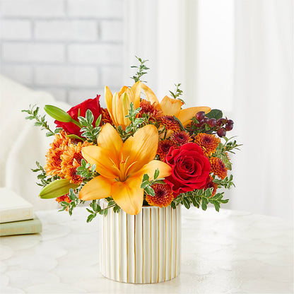 Scarlet Skies Bouquet –  Flowers By Robert Taylor Inc, West Covina CA