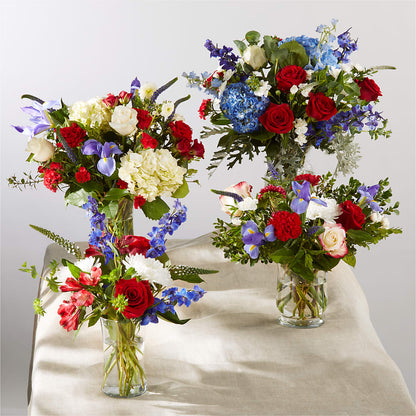 Star Spangled - A Florist Original –  Flowers By Robert Taylor Inc, West Covina CA