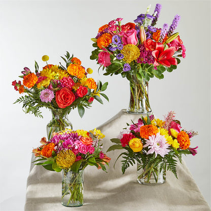 Feast of Color – A Florist Original –  Flowers By Robert Taylor Inc, West Covina CA