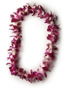 Bombay Orchid Single Lei –  Flowers By Robert Taylor Inc, West Covina CA