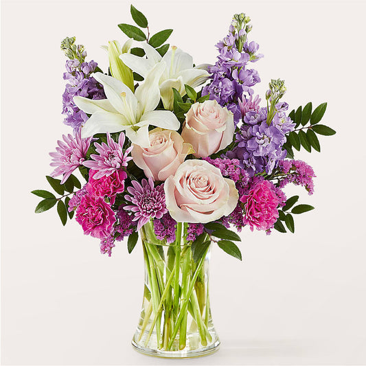 High Tea Bouquet –  Flowers By Robert Taylor Inc, West Covina CA
