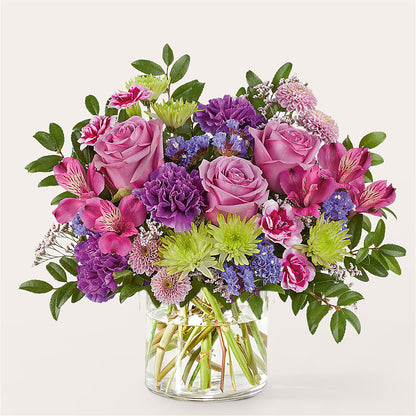 Glass Half Full Bouquet –  Flowers By Robert Taylor Inc, West Covina CA