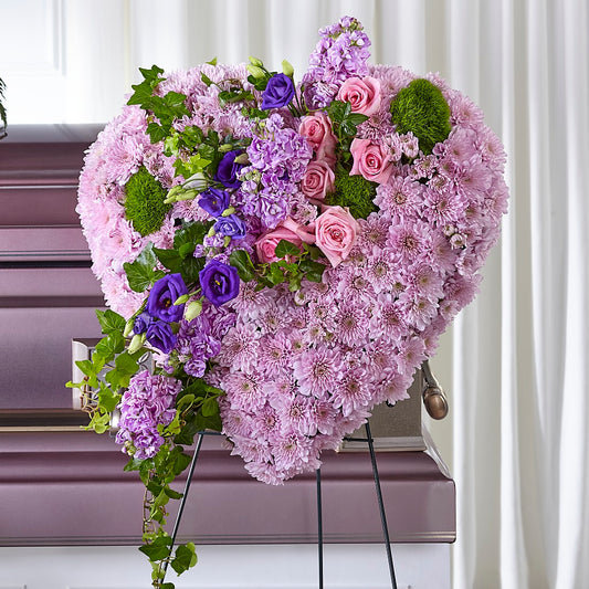Treasured Love Standing Heart –  Flowers By Robert Taylor Inc, West Covina CA