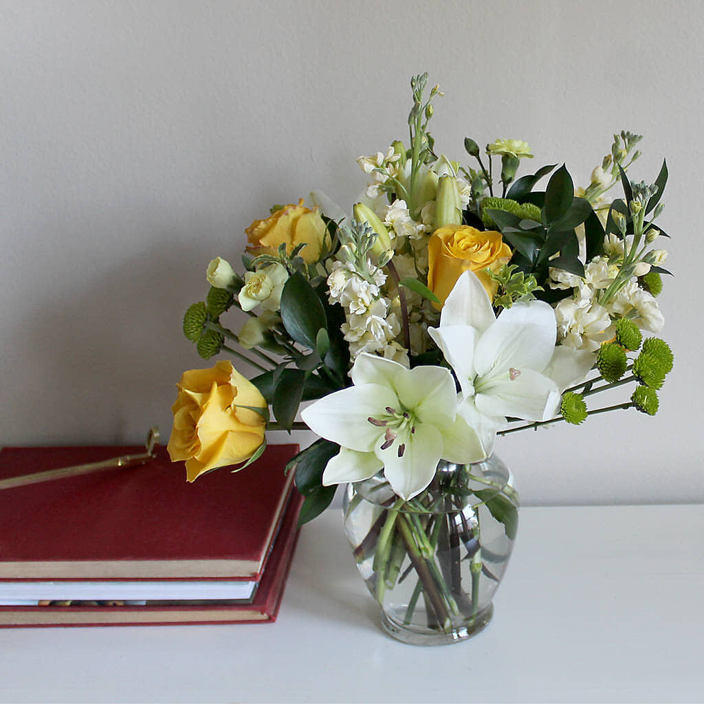Hope & Serenity Bouquet –  Flowers By Robert Taylor Inc, West Covina CA