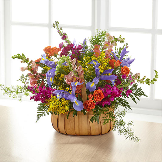 Garden of Life Basket –  Flowers By Robert Taylor Inc, West Covina CA