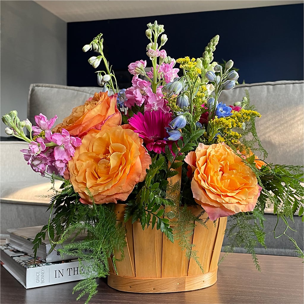 Garden of Life Basket –  Flowers By Robert Taylor Inc, West Covina CA