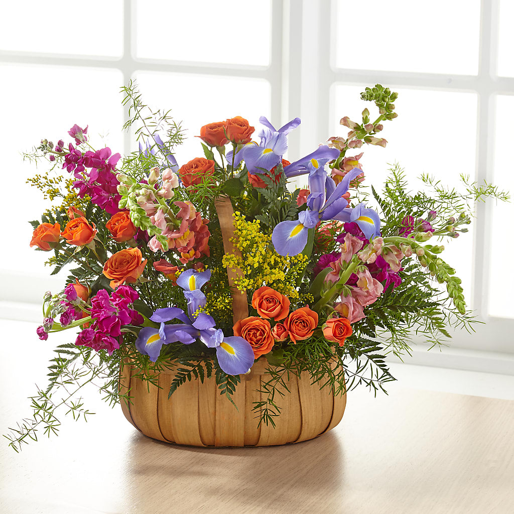 Garden of Life Basket –  Flowers By Robert Taylor Inc, West Covina CA