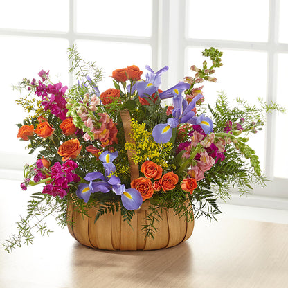Garden of Life Basket –  Flowers By Robert Taylor Inc, West Covina CA