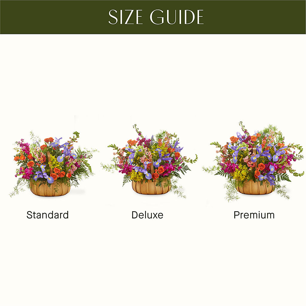 Garden of Life Basket –  Flowers By Robert Taylor Inc, West Covina CA