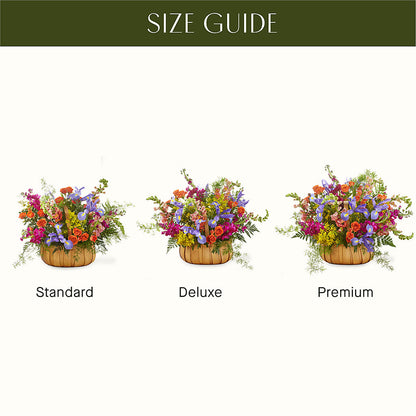 Garden of Life Basket –  Flowers By Robert Taylor Inc, West Covina CA