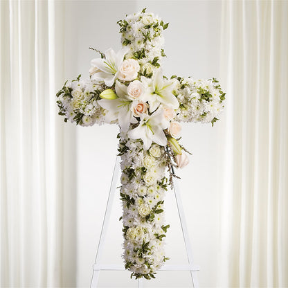 Spiritual Guidance Standing Spray –  Flowers By Robert Taylor Inc, West Covina CA