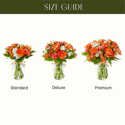 Apricot Glow Bouquet –  Flowers By Robert Taylor Inc, West Covina CA