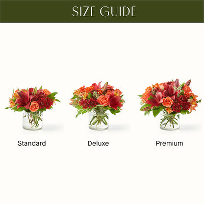 Crimson Leaves Bouquet –  Flowers By Robert Taylor Inc, West Covina CA