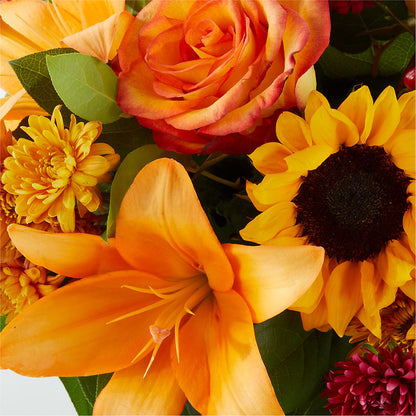 Grateful Centerpiece –  Flowers By Robert Taylor Inc, West Covina CA