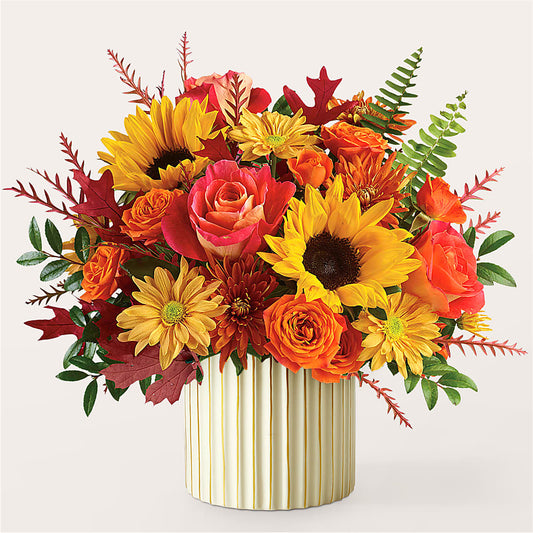 Fall Campfire Bouquet –  Flowers By Robert Taylor Inc, West Covina CA