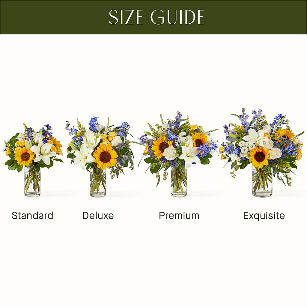 Wonderfully Sunny Bouquet –  Flowers By Robert Taylor Inc, West Covina CA