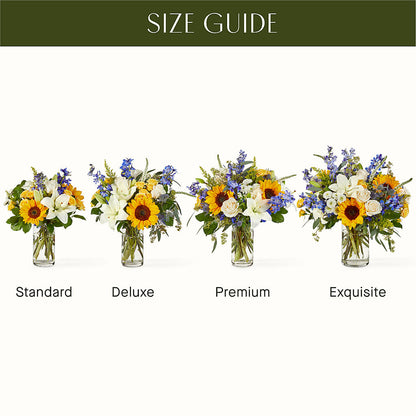 Wonderfully Sunny Bouquet –  Flowers By Robert Taylor Inc, West Covina CA