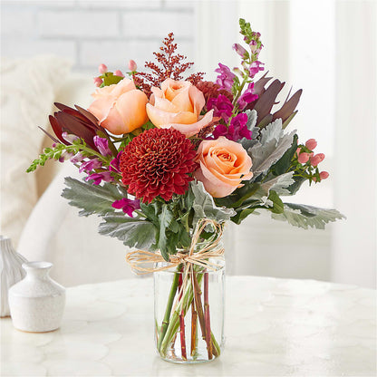 Moody Hues Bouquet –  Flowers By Robert Taylor Inc, West Covina CA