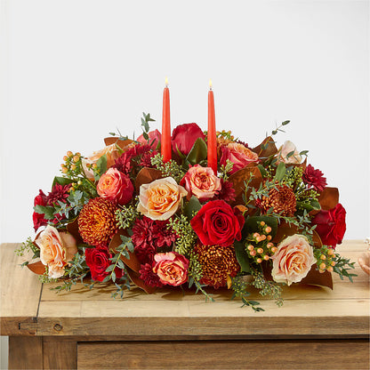 Gather Near Centerpiece –  Flowers By Robert Taylor Inc, West Covina CA