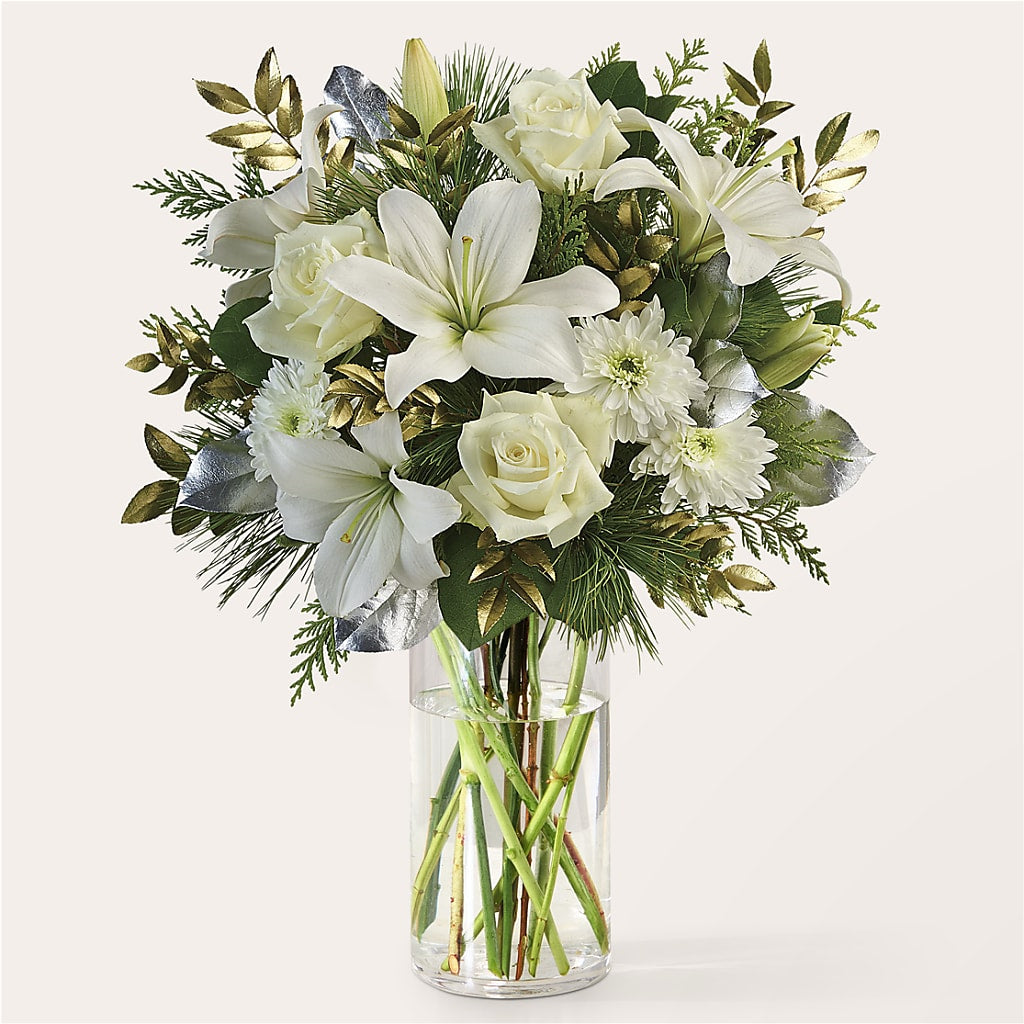 Wintry Mix Bouquet –  Flowers By Robert Taylor Inc, West Covina CA
