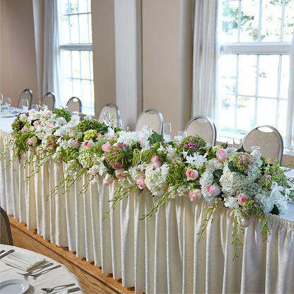 State of Joy Head Table Arrangement –  Flowers By Robert Taylor Inc, West Covina CA