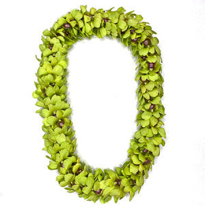 DOUBLE GREEN LEI