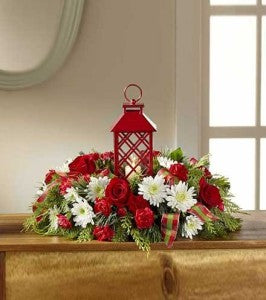 THE MISSING YOU HOLIDAY LANTERN CENTERPIECE